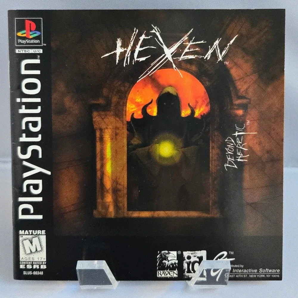 Hexen - Sony PlayStation‎ 1 - Complete CIB W/ Manual - Authentic Clean & Tested